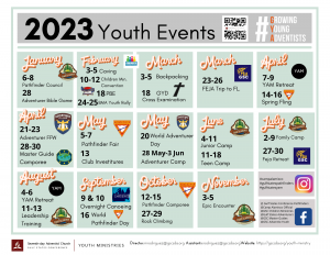 2023 Youth Calendar