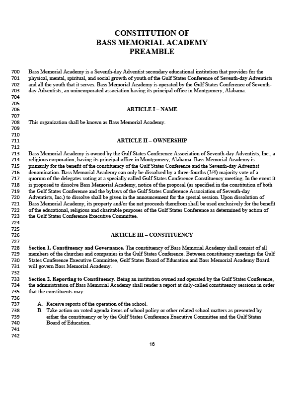 2021-2026 BMA Constitution & Bylaws