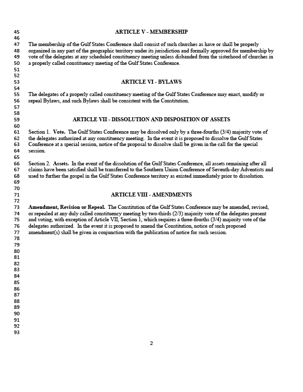 2021-2026 GSC Constitution & Bylaws
