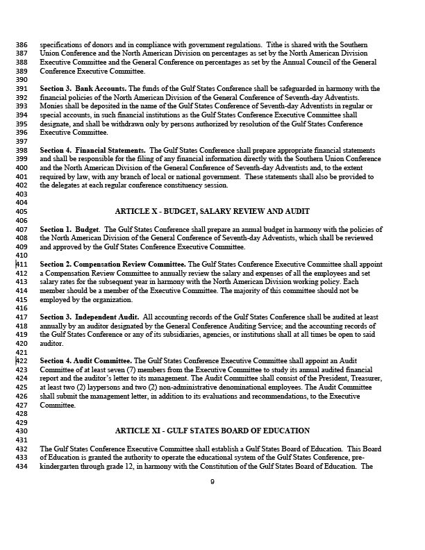 2021-2026 GSC Constitution & Bylaws